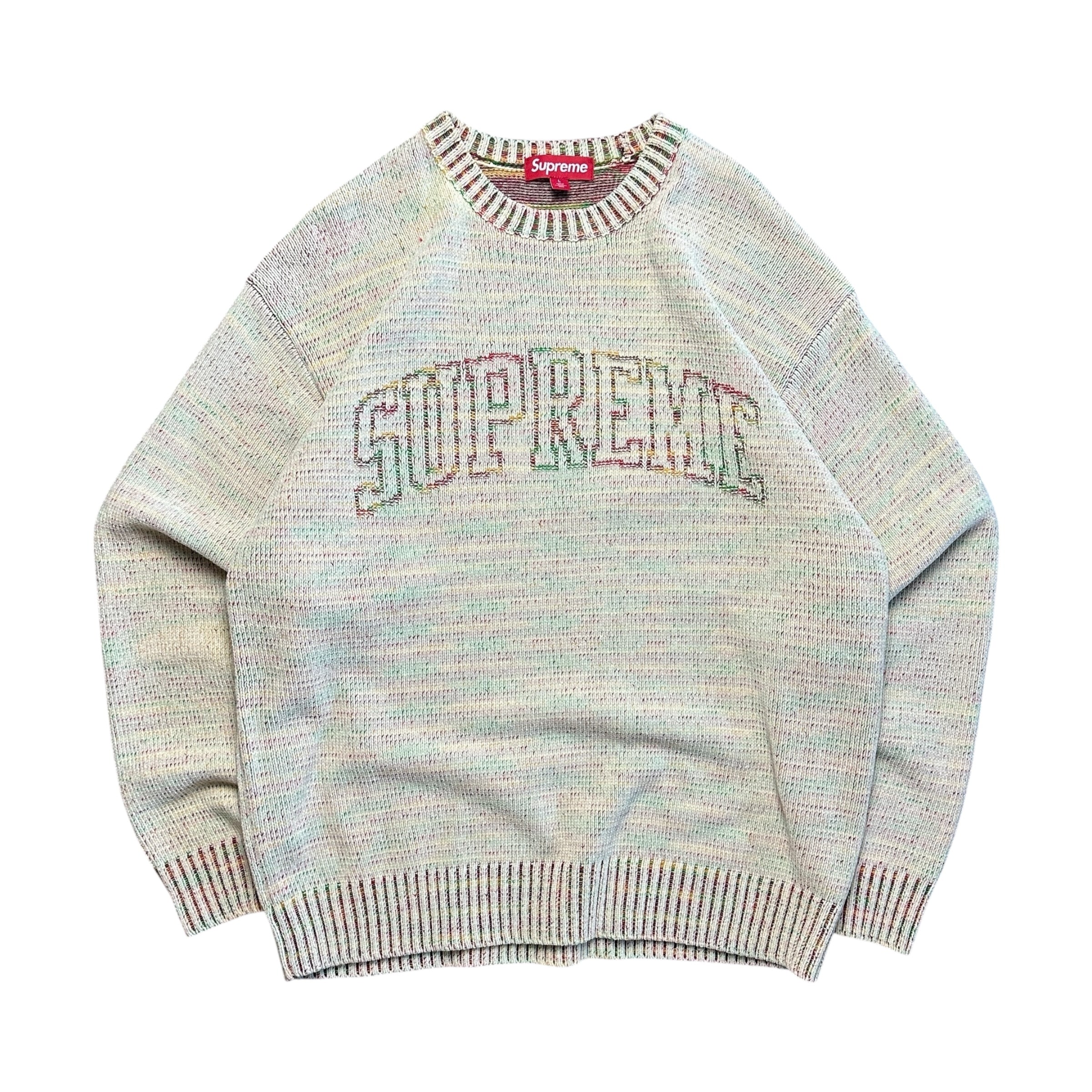 Supreme Contrast Arc Sweater SS24 (Size Large)