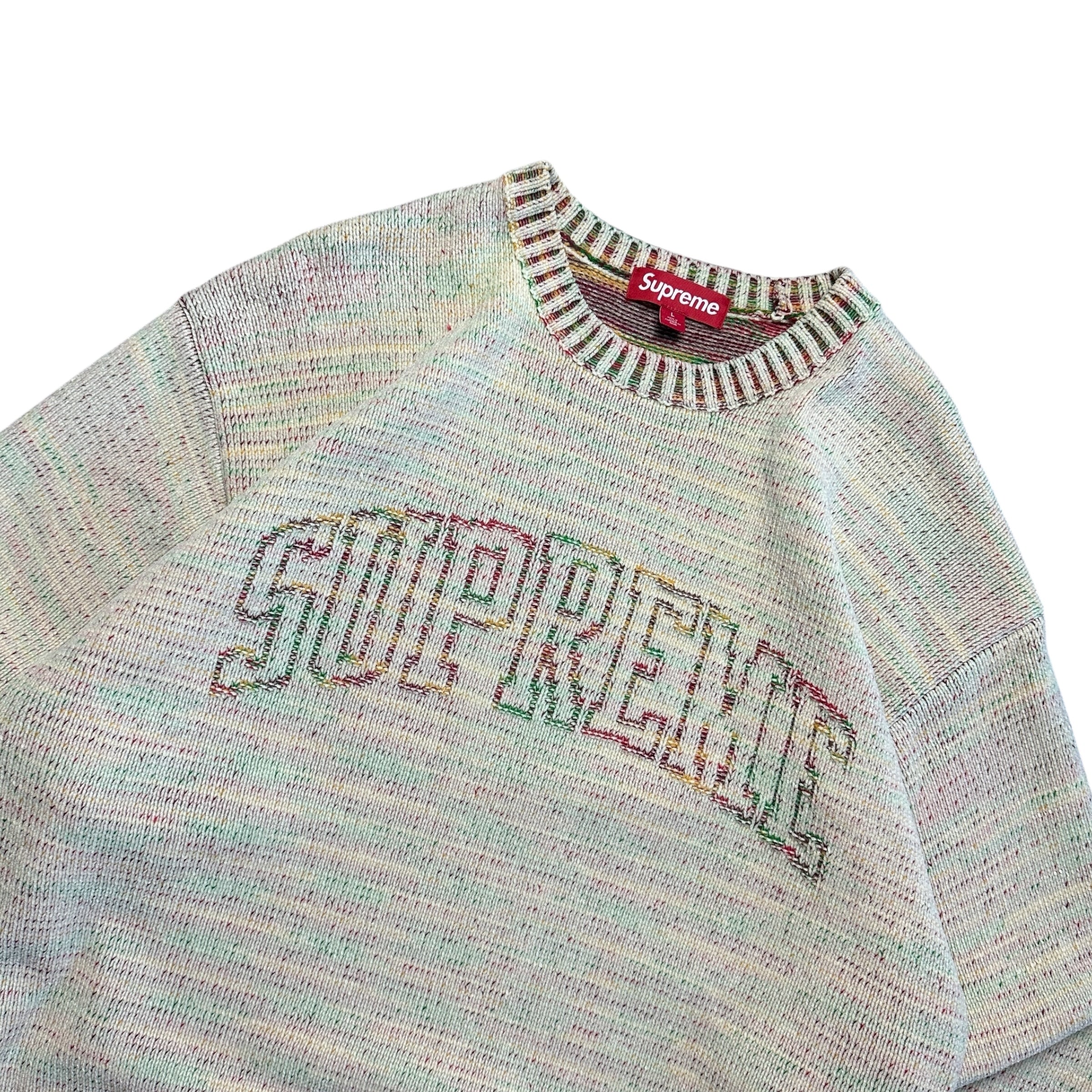 Supreme Contrast Arc Sweater SS24 (Size Large)