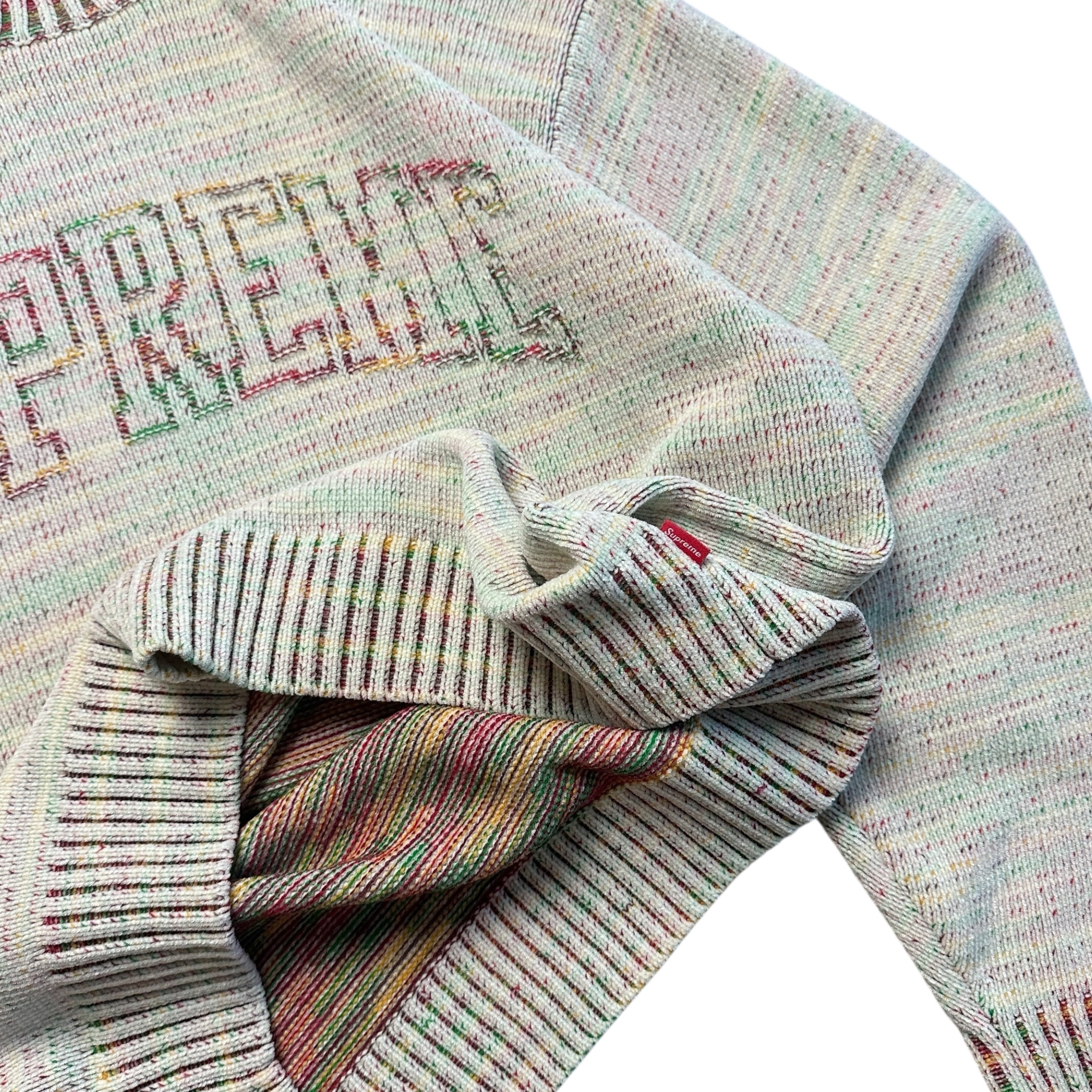 Supreme Contrast Arc Sweater SS24 (Size Large)