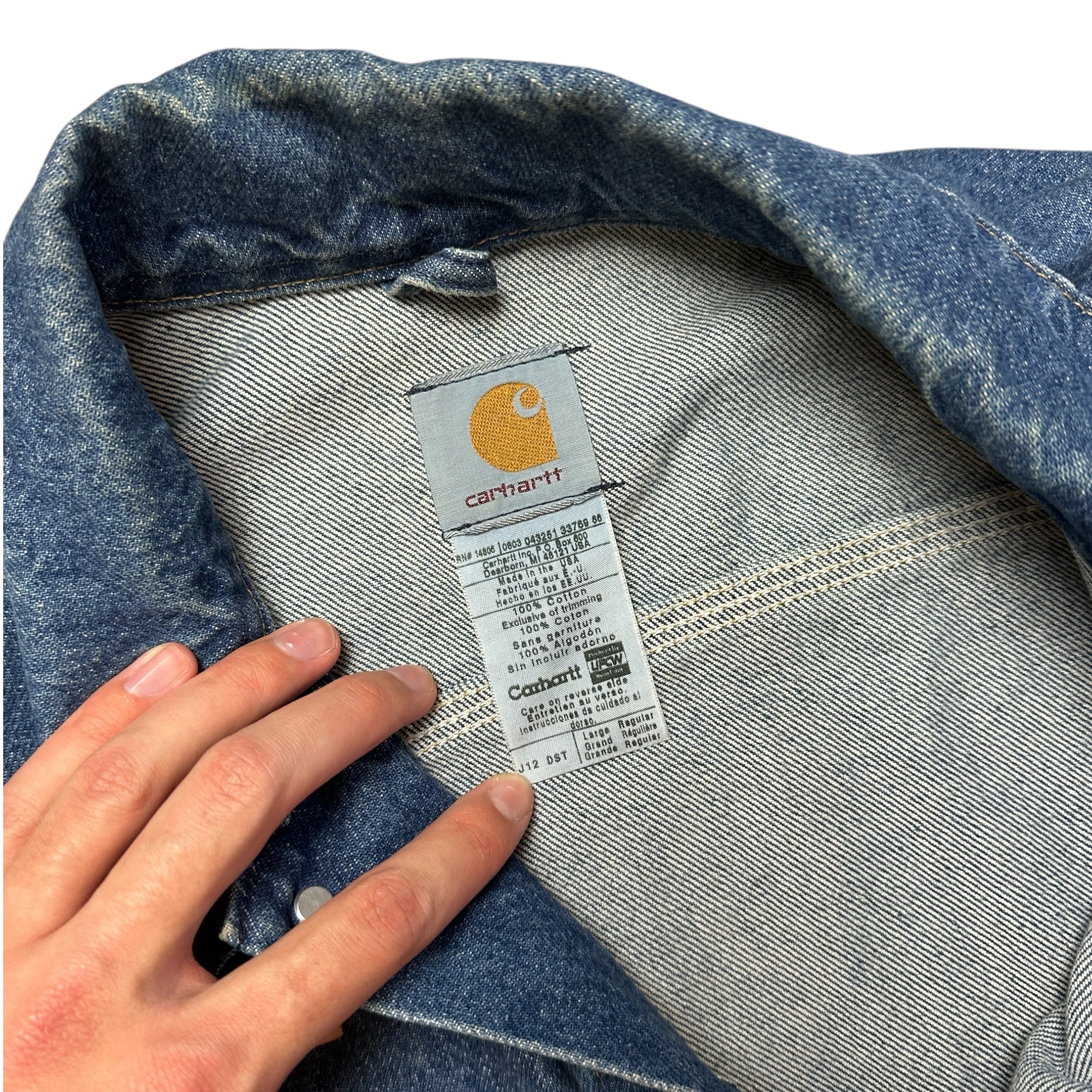 Carhartt Denim Jacket (Size Large)