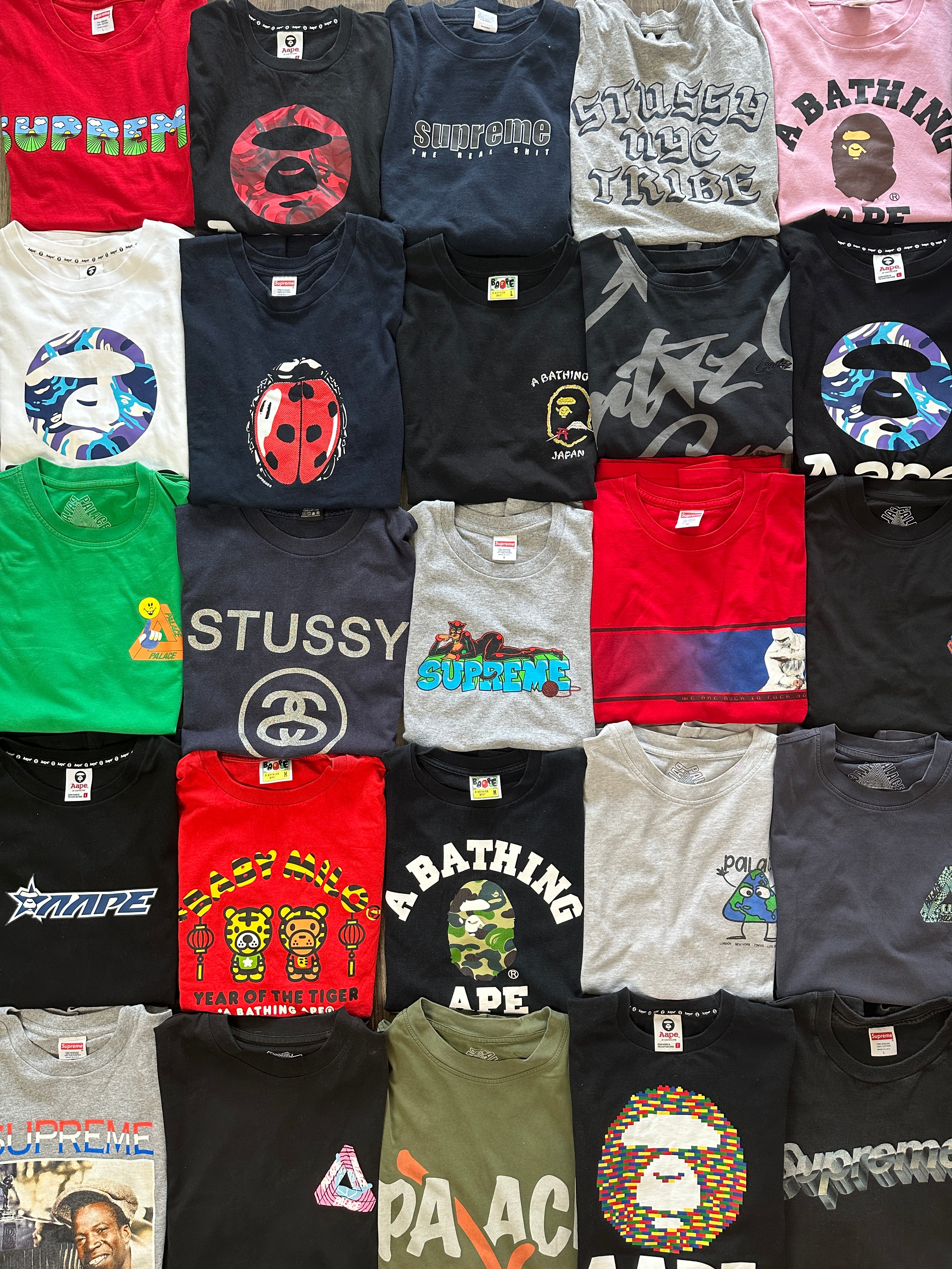 STREETWEAR TEE BOX X10